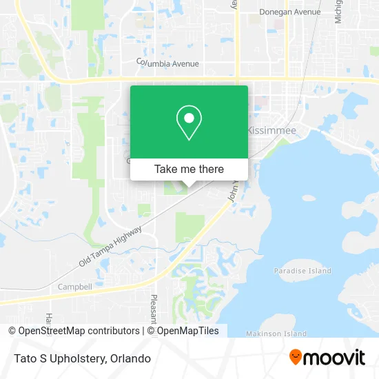 Tato S Upholstery map