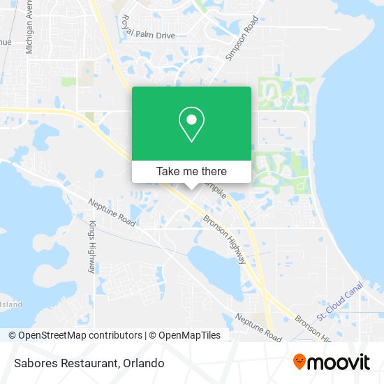 Mapa de Sabores Restaurant