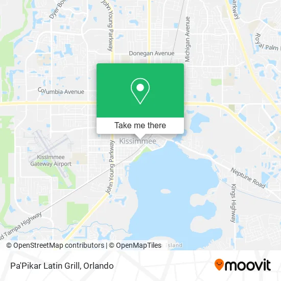 Mapa de Pa'Pikar Latin Grill