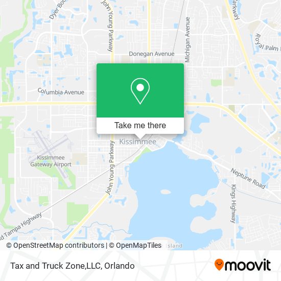 Tax and Truck Zone,LLC map