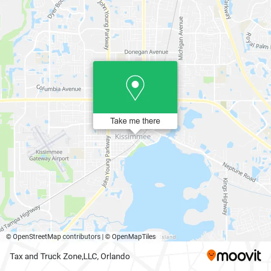 Mapa de Tax and Truck Zone,LLC