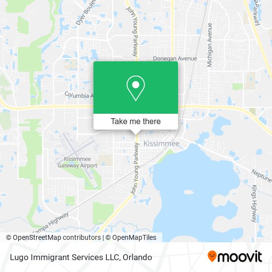 Mapa de Lugo Immigrant Services LLC