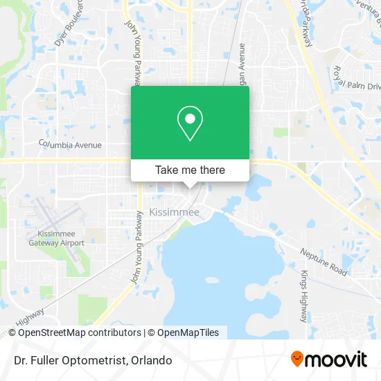 Mapa de Dr. Fuller Optometrist