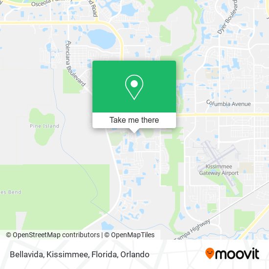 Mapa de Bellavida, Kissimmee, Florida