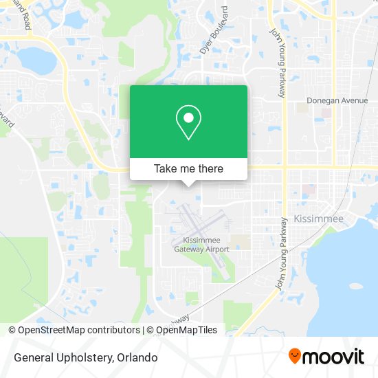 Mapa de General Upholstery