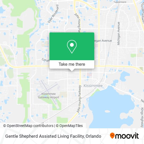 Mapa de Gentle Shepherd Assisted Living Facility