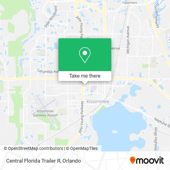 Mapa de Central Florida Trailer R