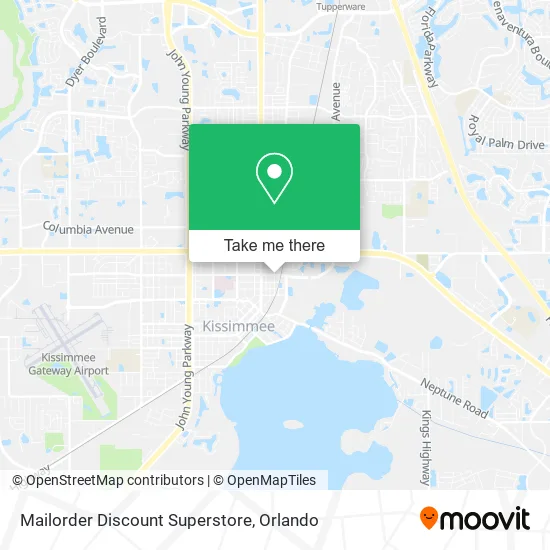 Mapa de Mailorder Discount Superstore
