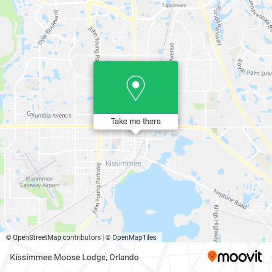 Mapa de Kissimmee Moose Lodge