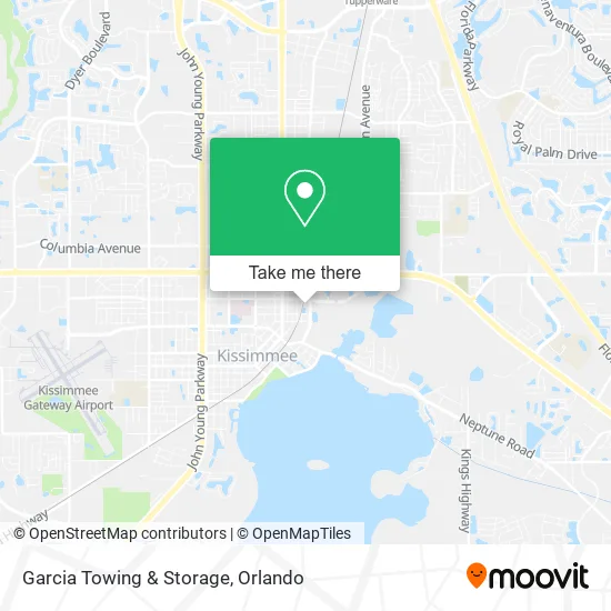 Mapa de Garcia Towing & Storage
