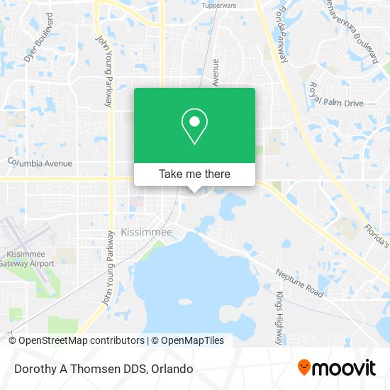 Mapa de Dorothy A Thomsen DDS