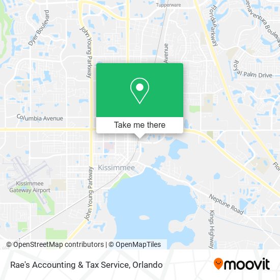 Mapa de Rae's Accounting & Tax Service