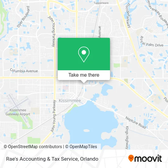 Rae's Accounting & Tax Service map
