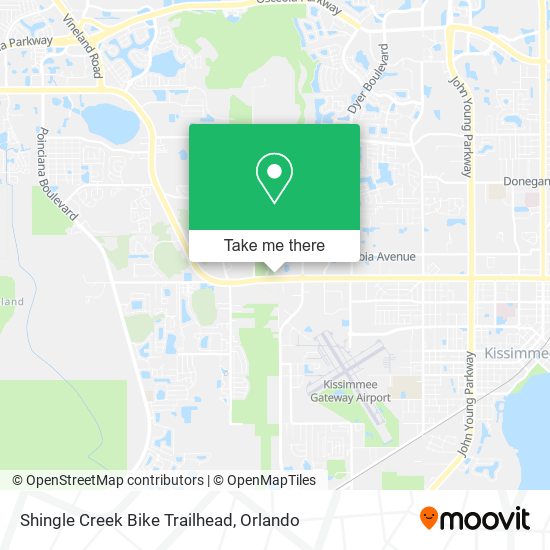 Mapa de Shingle Creek Bike Trailhead