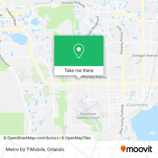 Mapa de Metro by T-Mobile