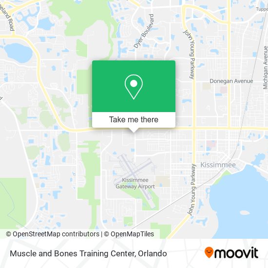 Muscle and Bones Training Center map