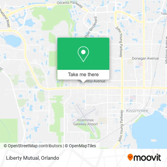 Liberty Mutual map