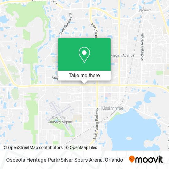 Mapa de Osceola Heritage Park / Silver Spurs Arena