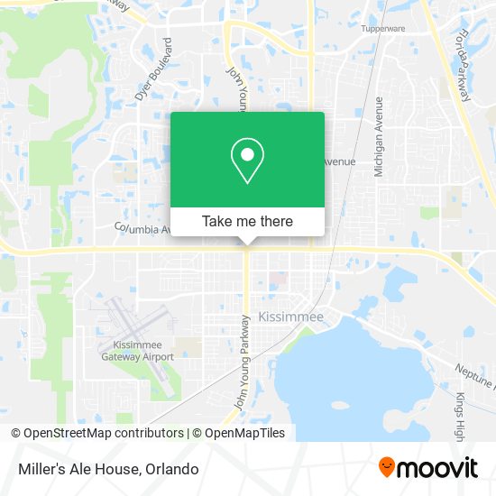 Miller's Ale House map