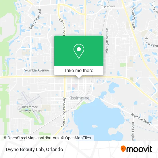 Dvyne Beauty Lab map