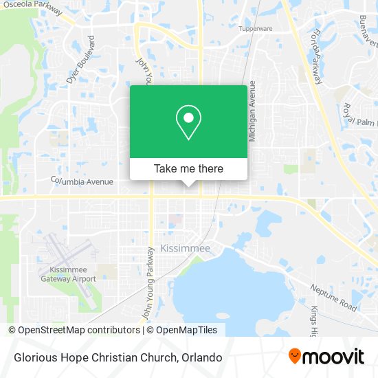 Mapa de Glorious Hope Christian Church