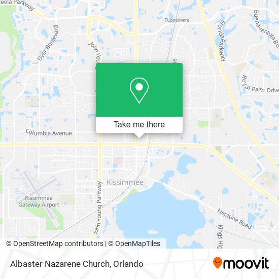 Albaster Nazarene Church map