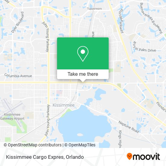 Mapa de Kissimmee Cargo Expres