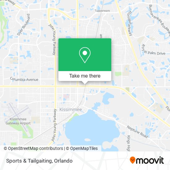 Sports & Tailgaiting map