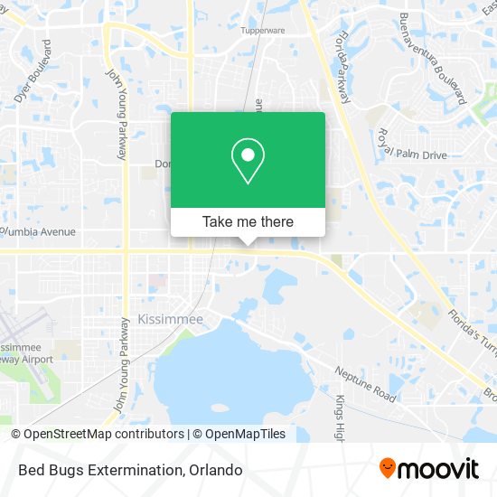 Bed Bugs Extermination map