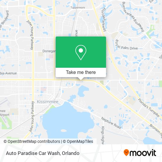 Mapa de Auto Paradise Car Wash