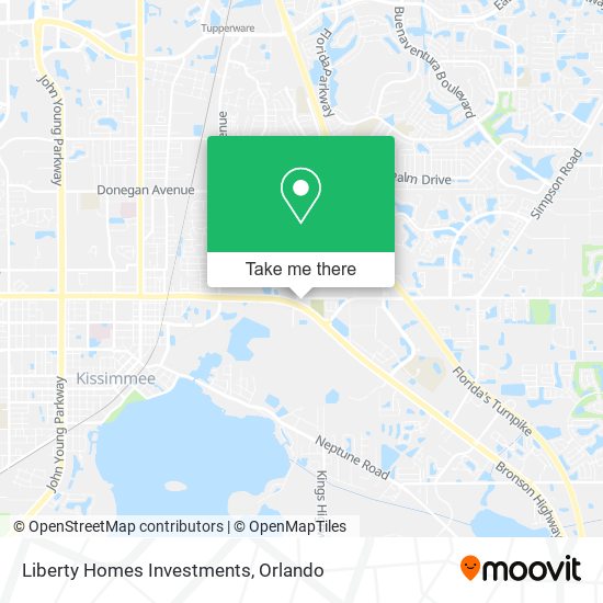 Liberty Homes Investments map