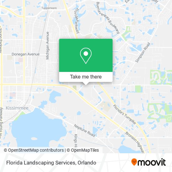 Florida Landscaping Services map