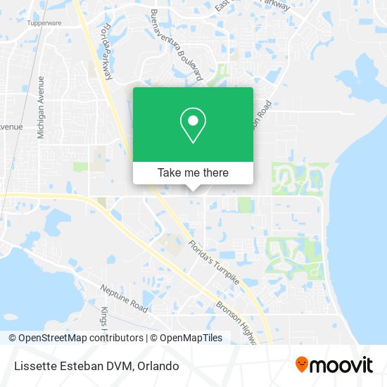 Lissette Esteban DVM map