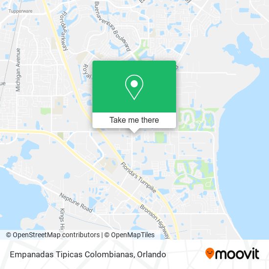Mapa de Empanadas Tipicas Colombianas