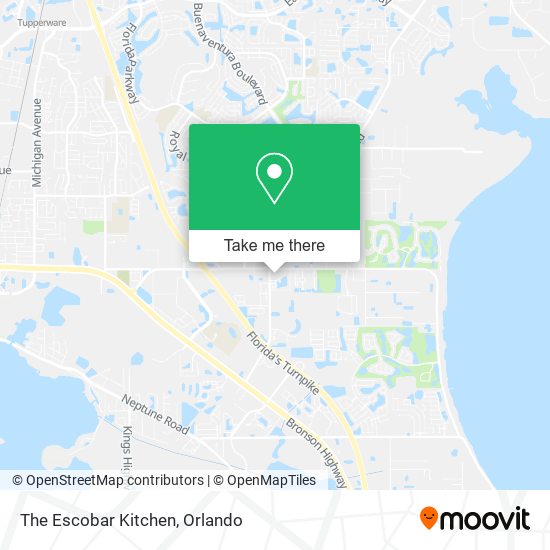 The Escobar Kitchen map