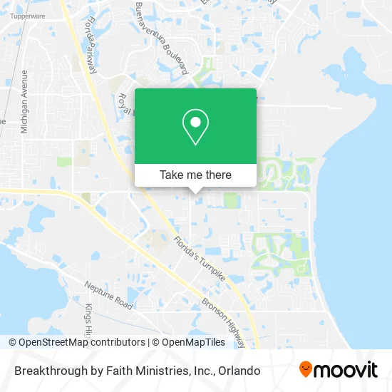 Breakthrough by Faith Ministries, Inc. map