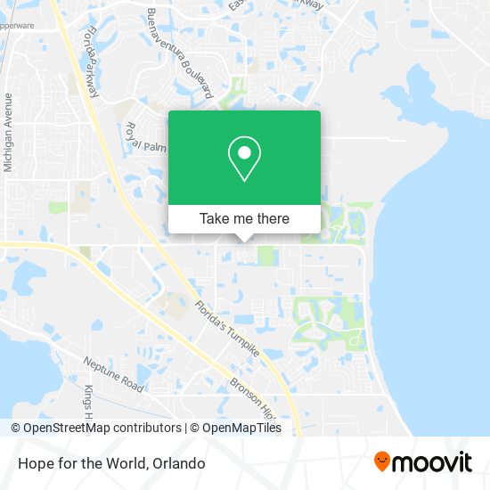 Mapa de Hope for the World