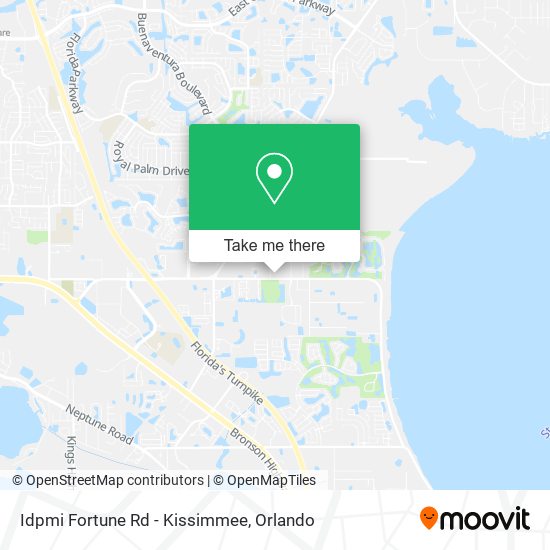 Idpmi Fortune Rd - Kissimmee map