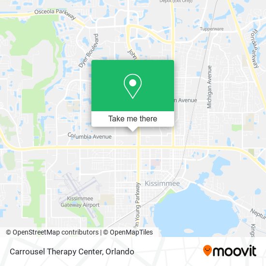Mapa de Carrousel Therapy Center