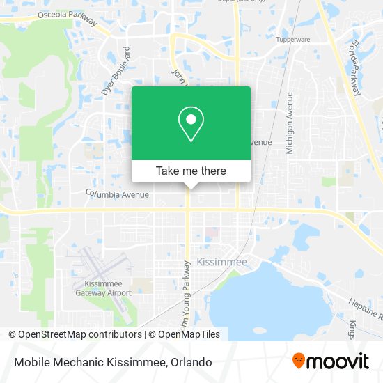 Mapa de Mobile Mechanic Kissimmee