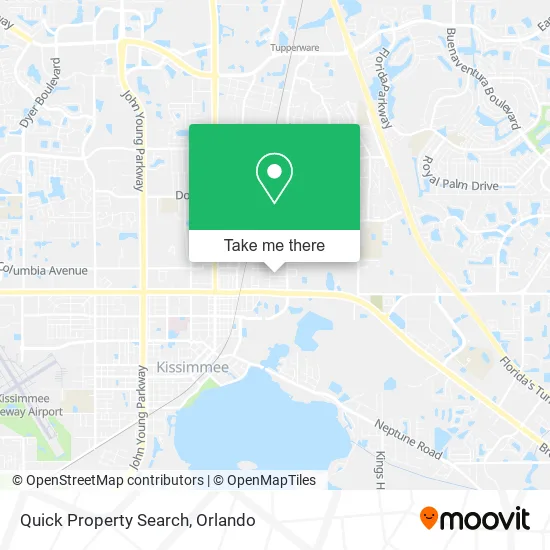 Quick Property Search map