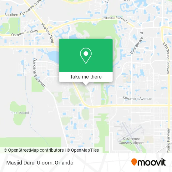 Mapa de Masjid Darul Uloom