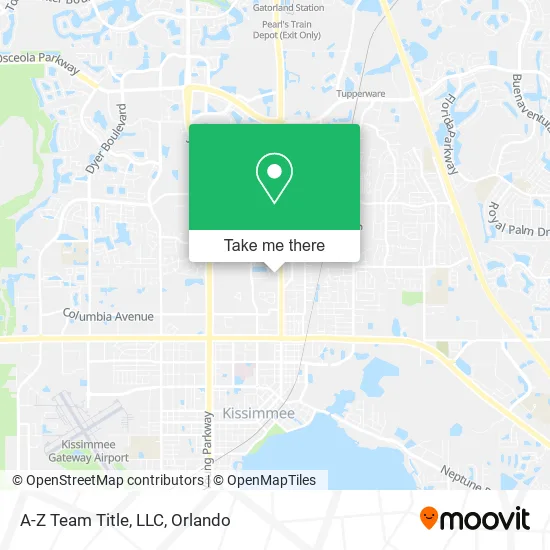 A-Z Team Title, LLC map