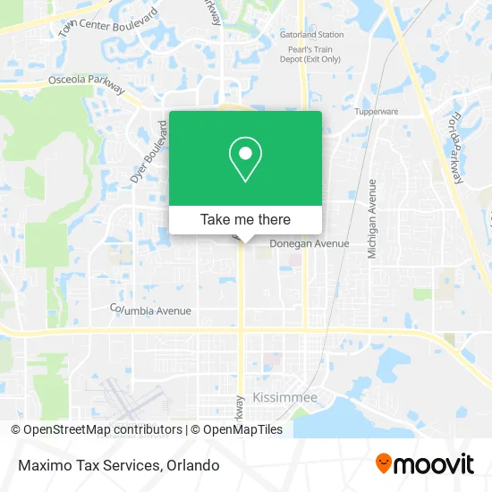 Maximo Tax Services map