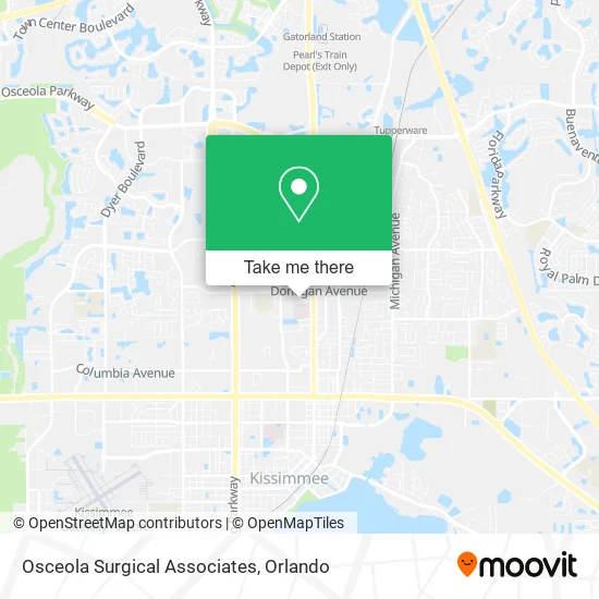 Mapa de Osceola Surgical Associates