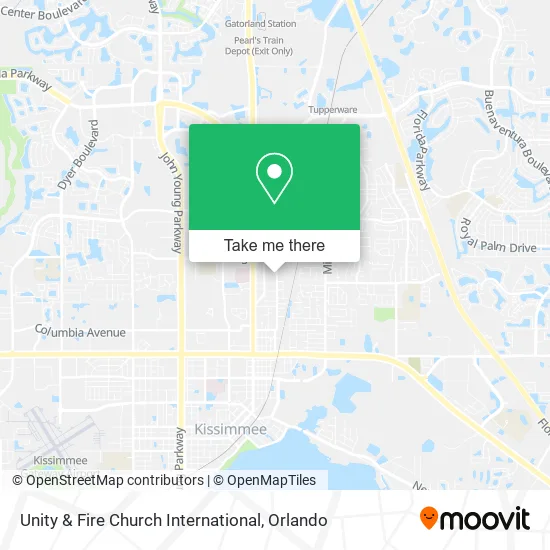 Unity & Fire Church International map