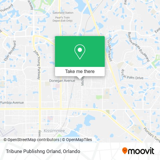Tribune Publishng Orland map