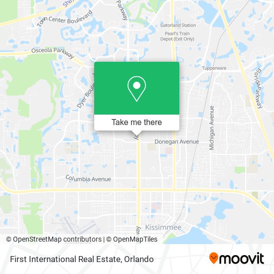 First International Real Estate map