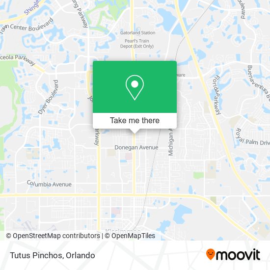 Mapa de Tutus Pinchos