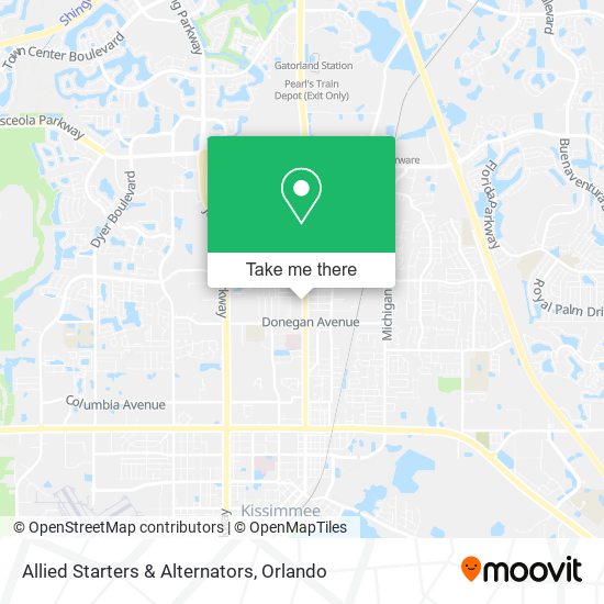 Allied Starters & Alternators map